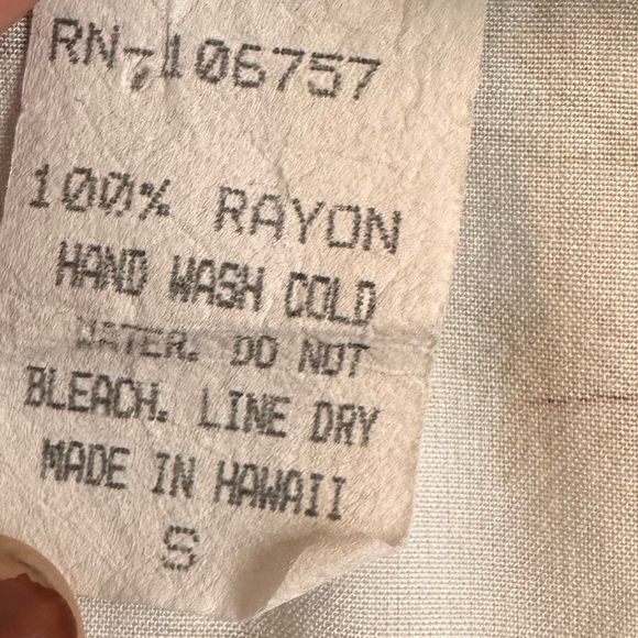 Two Palms Hawaiian Orchid White Shirt - Picture 6 of 6